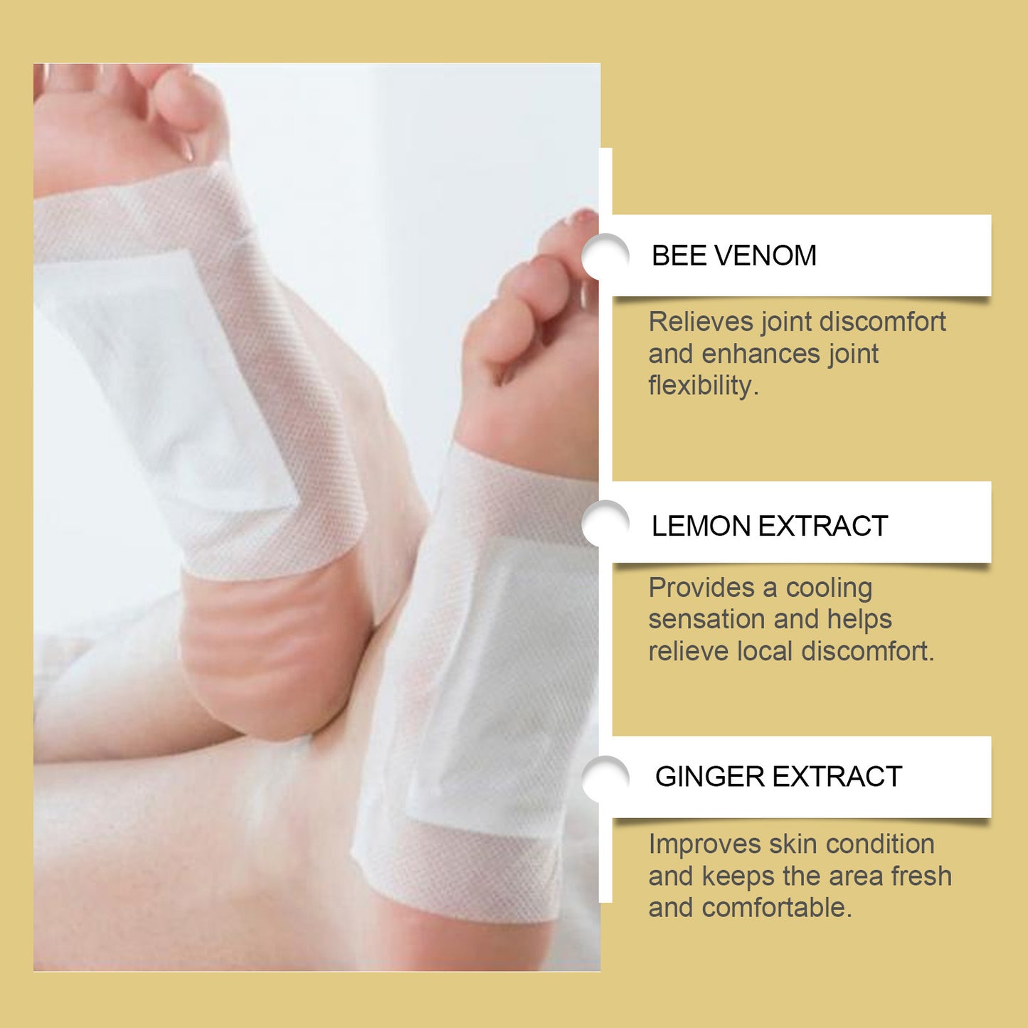 Relieve Wrist And Knee Body Comfort Daily Foot Nursing Adhesive Bandage