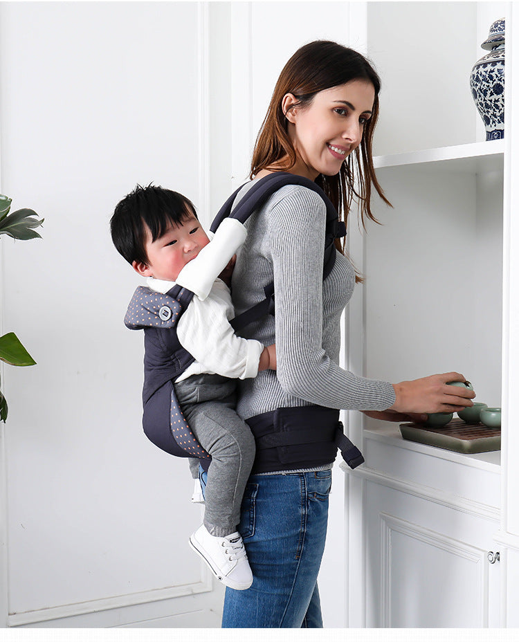 Baby's Carrying Belt Waist Stool Organic Cotton Saliva Towel