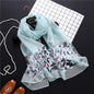 Fashionable Women's Silk Scarves - Embroidered Shawls & Beach Stoles for Spring/Summer