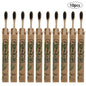 10 Bamboo toothbrushes