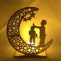 Wooden DIY Muslim Islamic Palace Decoration Gift