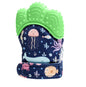 Baby Teether Gloves - Squeaky Oral Care Toys for Teething Pain Relief