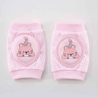 Children's Breathable Mesh Knee Pads Crawling And Walking Elbow