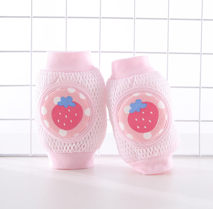 Children's Breathable Mesh Knee Pads Crawling And Walking Elbow