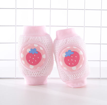 Children's Breathable Mesh Knee Pads Crawling And Walking Elbow
