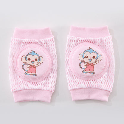Children's Breathable Mesh Knee Pads Crawling And Walking Elbow