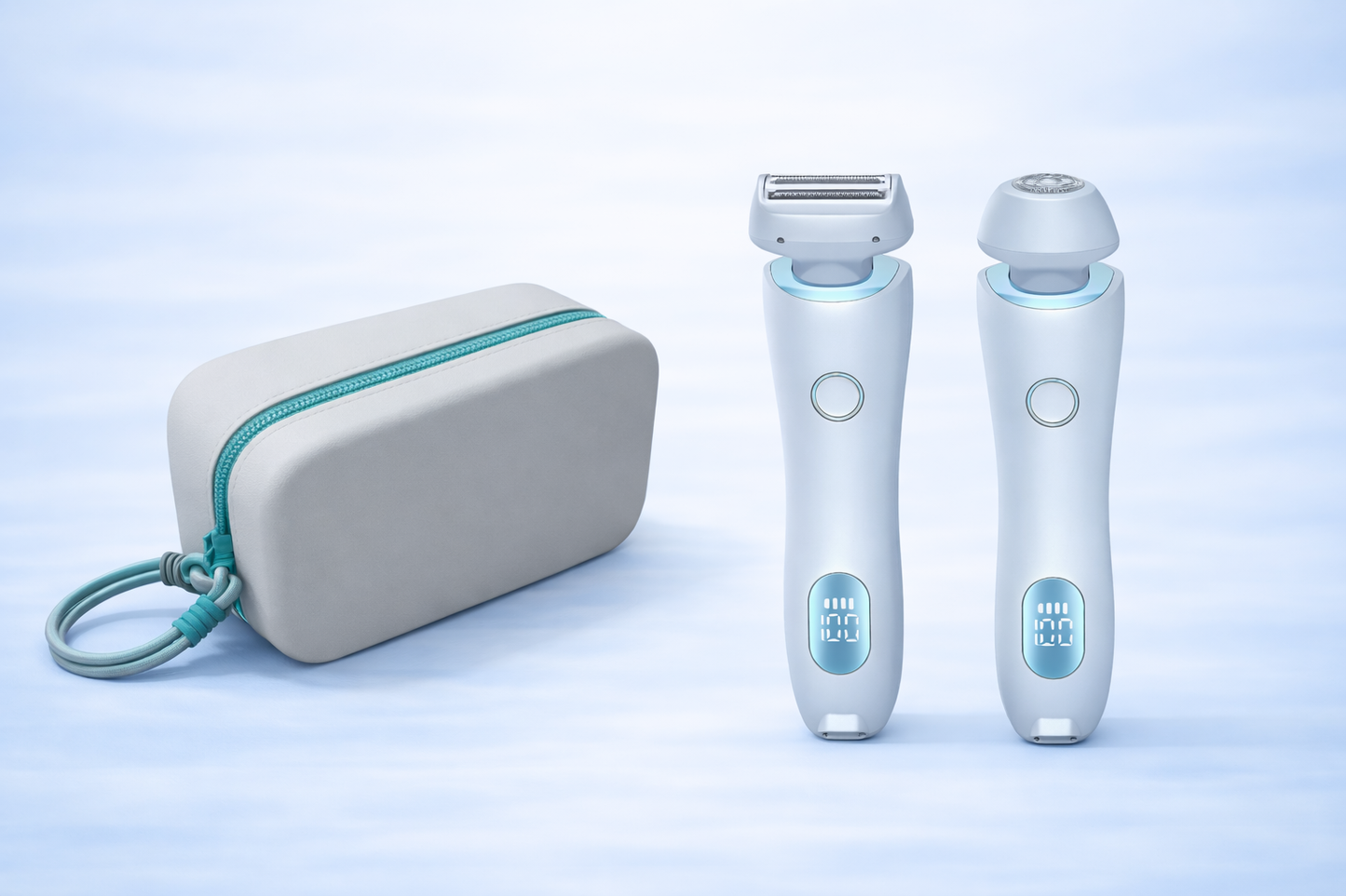 2-in-1 Elektrischer Damenrasierer – Wiederaufladbar, nass & trocken