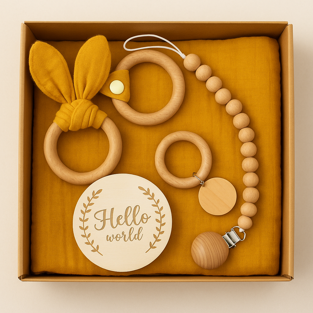Baby Teething Toys Teether Gift Set