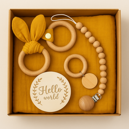 Baby Teething Toys Teether Gift Set