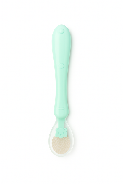 Baby Feeding Water Soup  Feeding Tableware Silicone Spoon