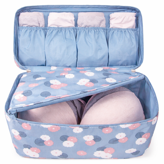 Reise-Organizer für Unterwäsche – Wäsche-Ordnung im Koffer (28 × 14 × 14,5 cm)