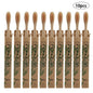 10 Bamboo toothbrushes