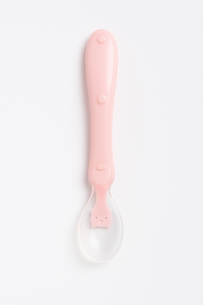 Baby Feeding Water Soup  Feeding Tableware Silicone Spoon