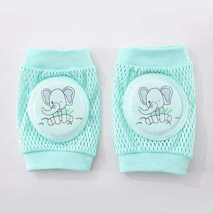 Children's Breathable Mesh Knee Pads Crawling And Walking Elbow