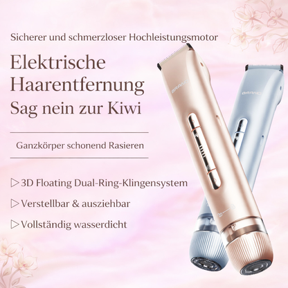 2-in-1 Elektrischer Damenrasierer – Wiederaufladbar, nass & trocken