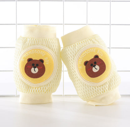 Children's Breathable Mesh Knee Pads Crawling And Walking Elbow
