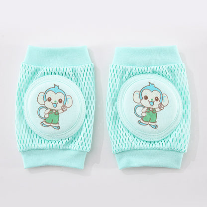 Children's Breathable Mesh Knee Pads Crawling And Walking Elbow
