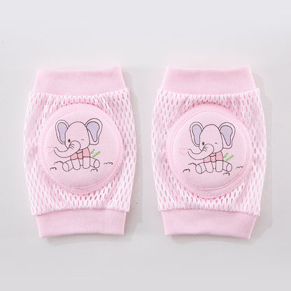 Children's Breathable Mesh Knee Pads Crawling And Walking Elbow