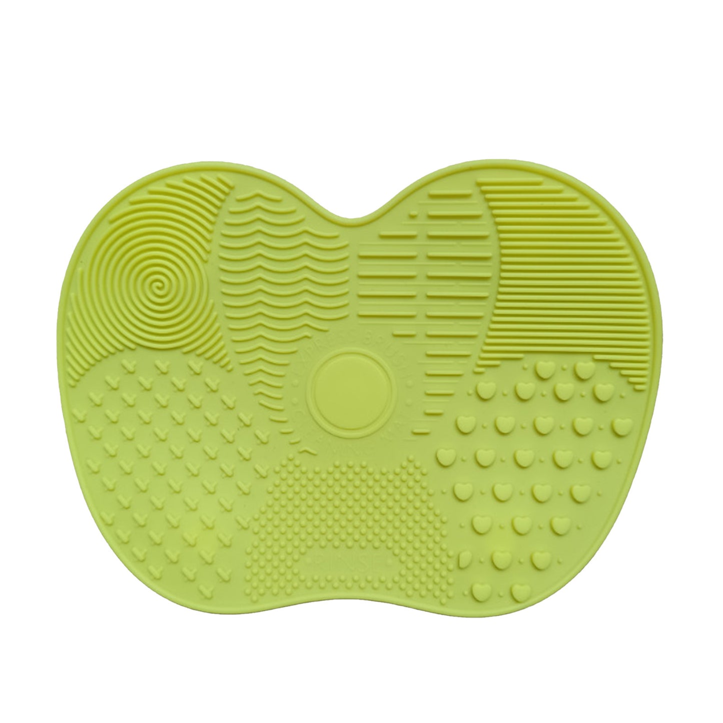 Professional Silicone Makeup Brush Cleaner Mat With Suction Cups - Portable Washing Pad For Deep Cleaning Cosmetic Brushes. Features Textured Surfaces & Strong Adhesion. 6 Color Options Available