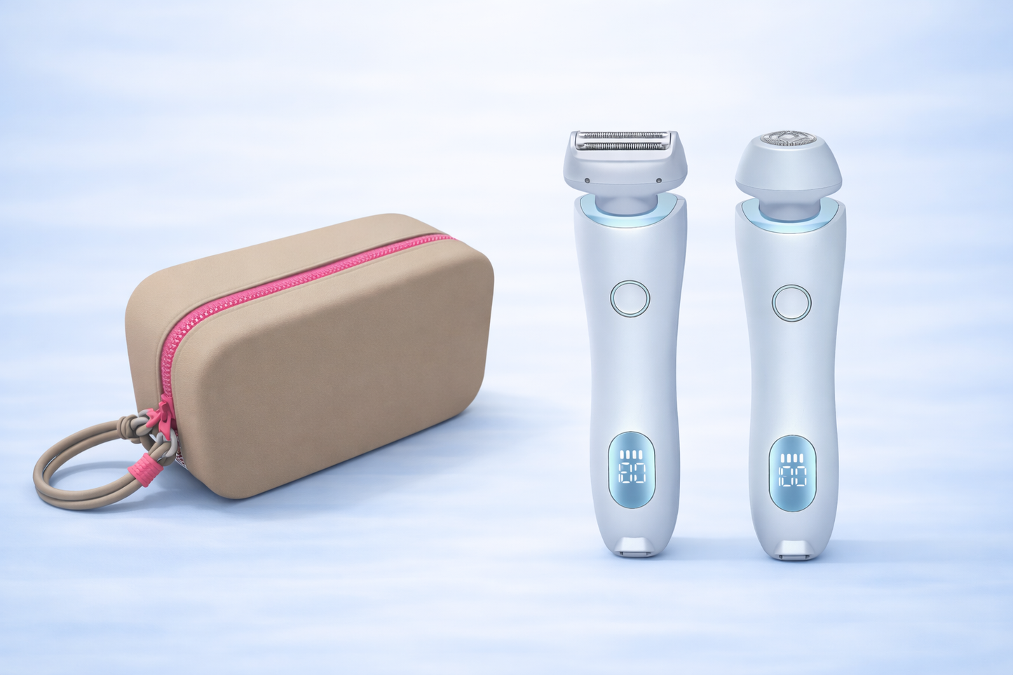 2-in-1 Elektrischer Damenrasierer – Wiederaufladbar, nass & trocken