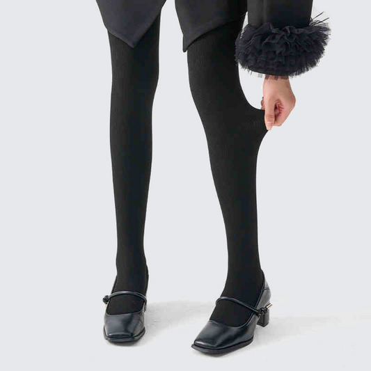 Gefütterte Winter-Leggings mit Fleece – Warm & blickdicht